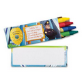 4 Pack Police Safety Crayons - Blank